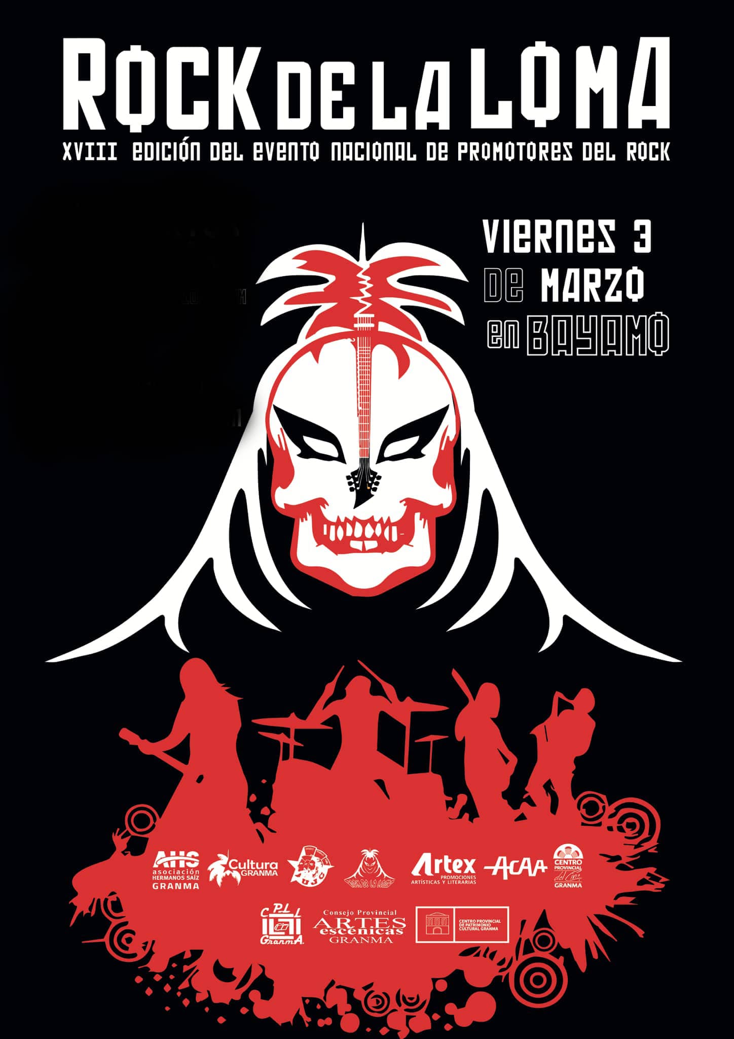 Poster del Festival Rock de la Loma
